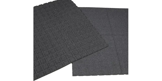Castleflex Dflect Rubber Promenade Tile - 1000mm x 1000mm x 25mm