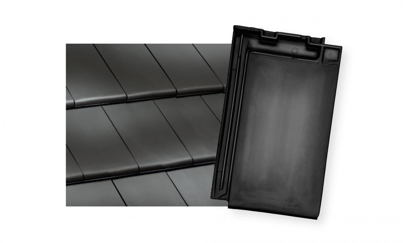 Crest G10 Clay Interlocking Low Pitch Roof Tiles 10° - All Colours