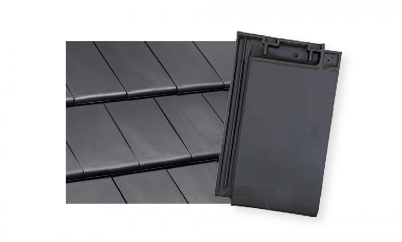 Crest G10 Clay Interlocking Low Pitch Roof Tiles 10° - All Colours