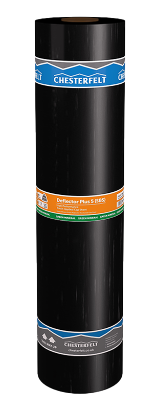Chesterfelt Charcoal Mineral Debotec Deflector Plus 5 Torch On Cap Sheet