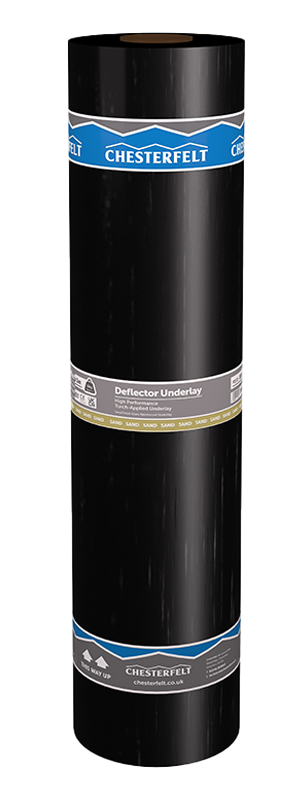Chesterfelt Debotec Deflector Torch On Underlay - 16m x 1m