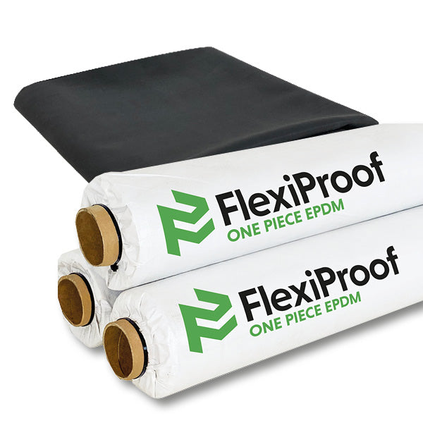 FlexiProof One Piece EPDM Rubber Roofing Membrane 1.14mm – Cut to Size