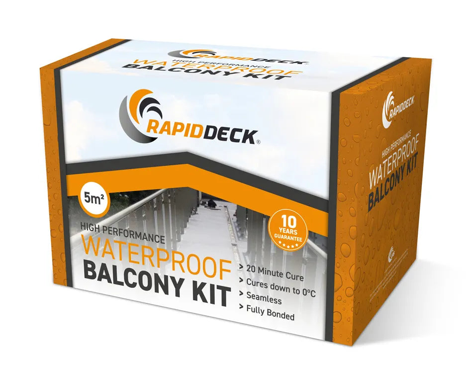 LRS Rapidroof Liquid Applied Waterproofing & Anti Skid System Roofing Kit
