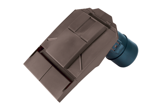Ubbink UB37 Plain Roof Tile Vent Terminal & Adaptor