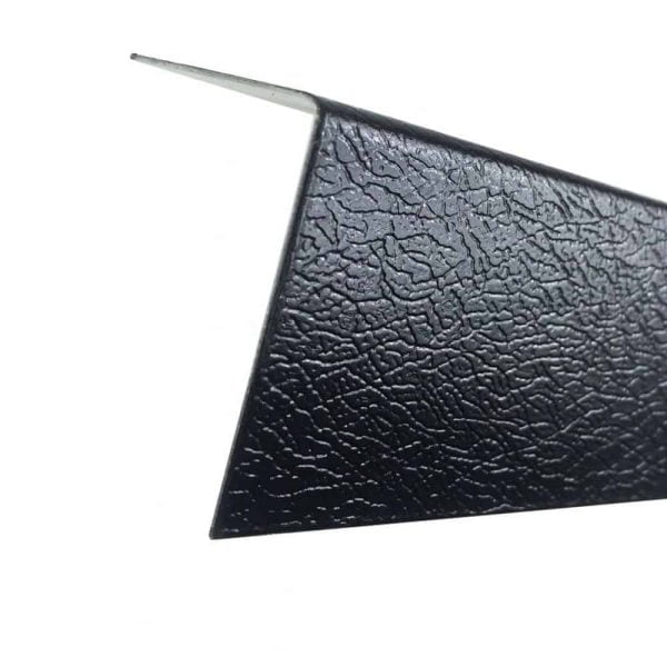 FlexiProof Shed Metal Edge Trim – Black, 3m or 1.5m Lengths (25mm x 50mm)