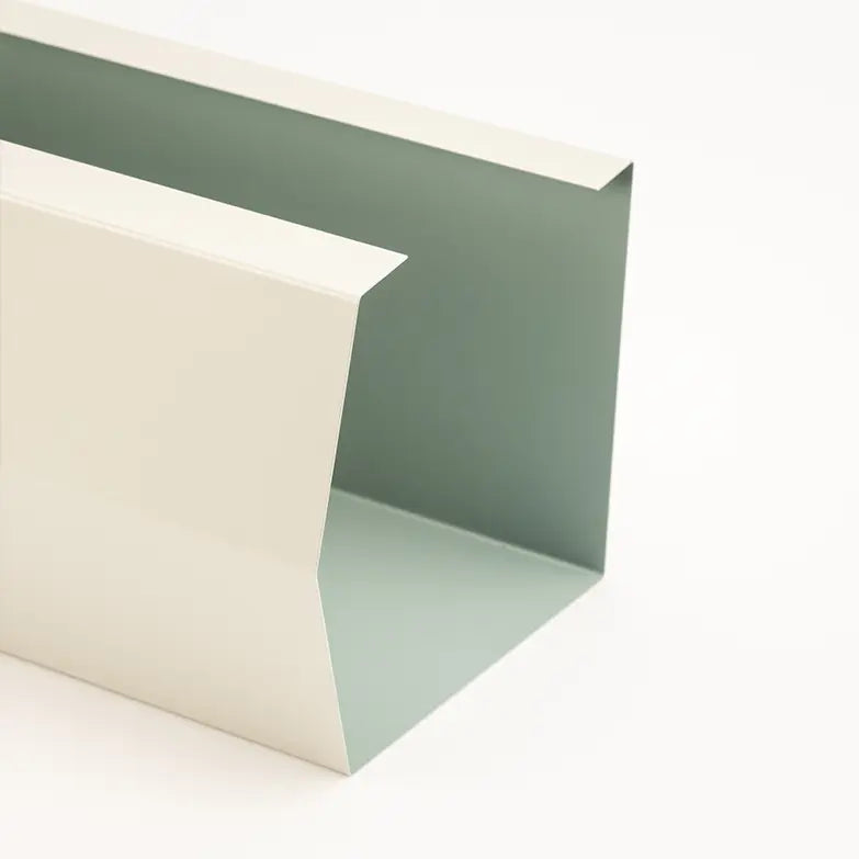 Trimline Steel Gutter 3m - Polyester Painted, Smooth Finish