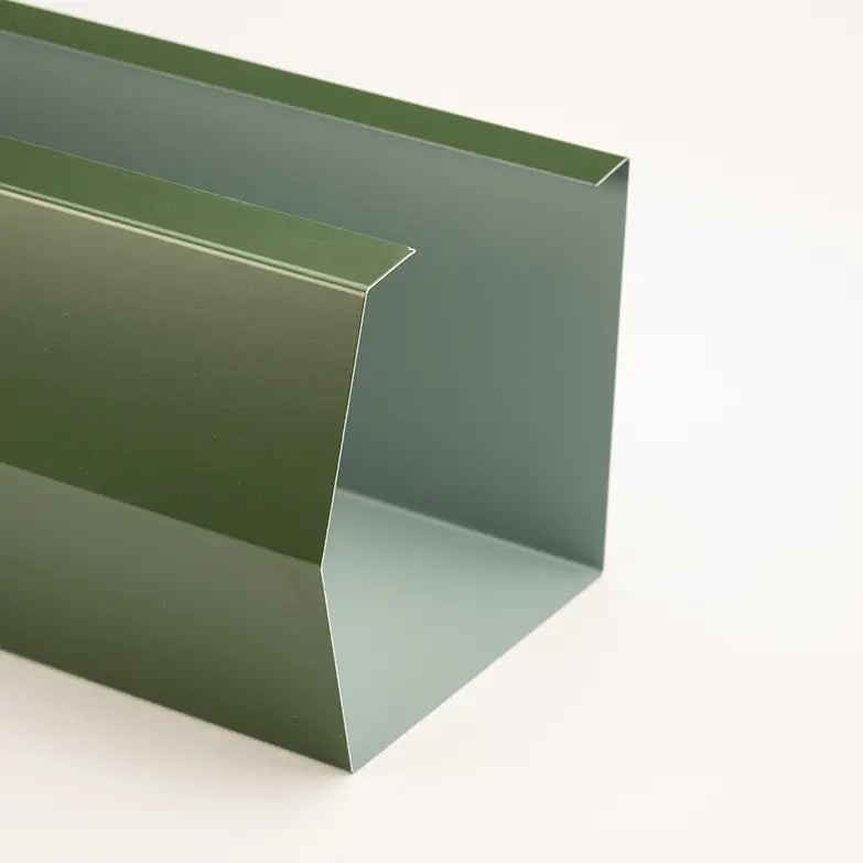 Trimline Steel Gutter 3m - Polyester Painted, Smooth Finish