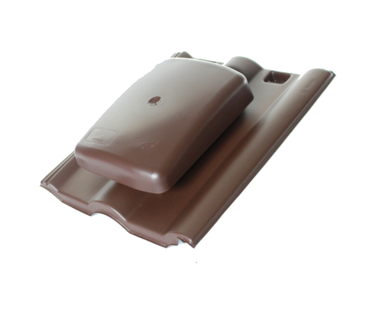 Ubbink UB19 Hooded Tile Vent for Caledonian Roof Tile