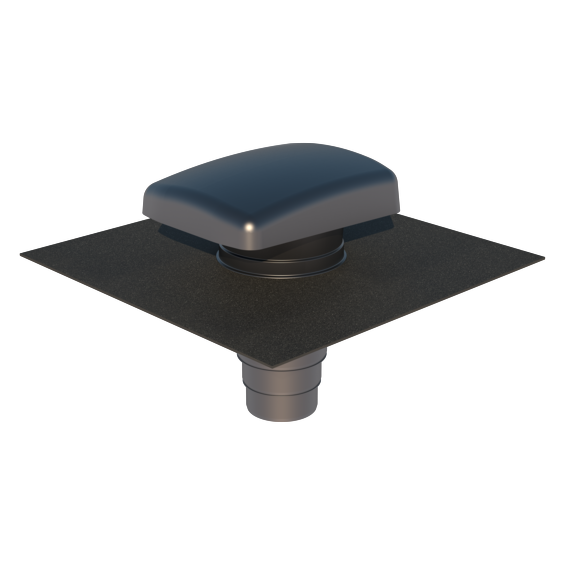 Ubbink UB41 Universal Hooded Ventilation Tile with Adaptor