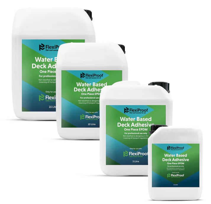 FlexiProof EPDM Water Based Deck Adhesive - All Sizes