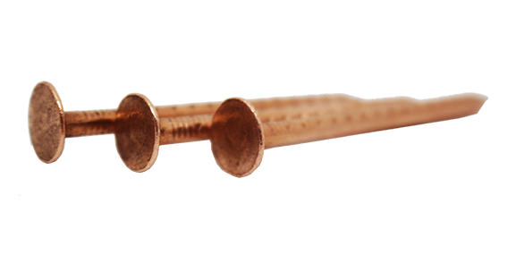 Copper Clout Nails - 25mm x 3.35mm