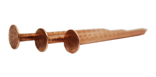 Copper Clout Nails - 25mm x 3.35mm