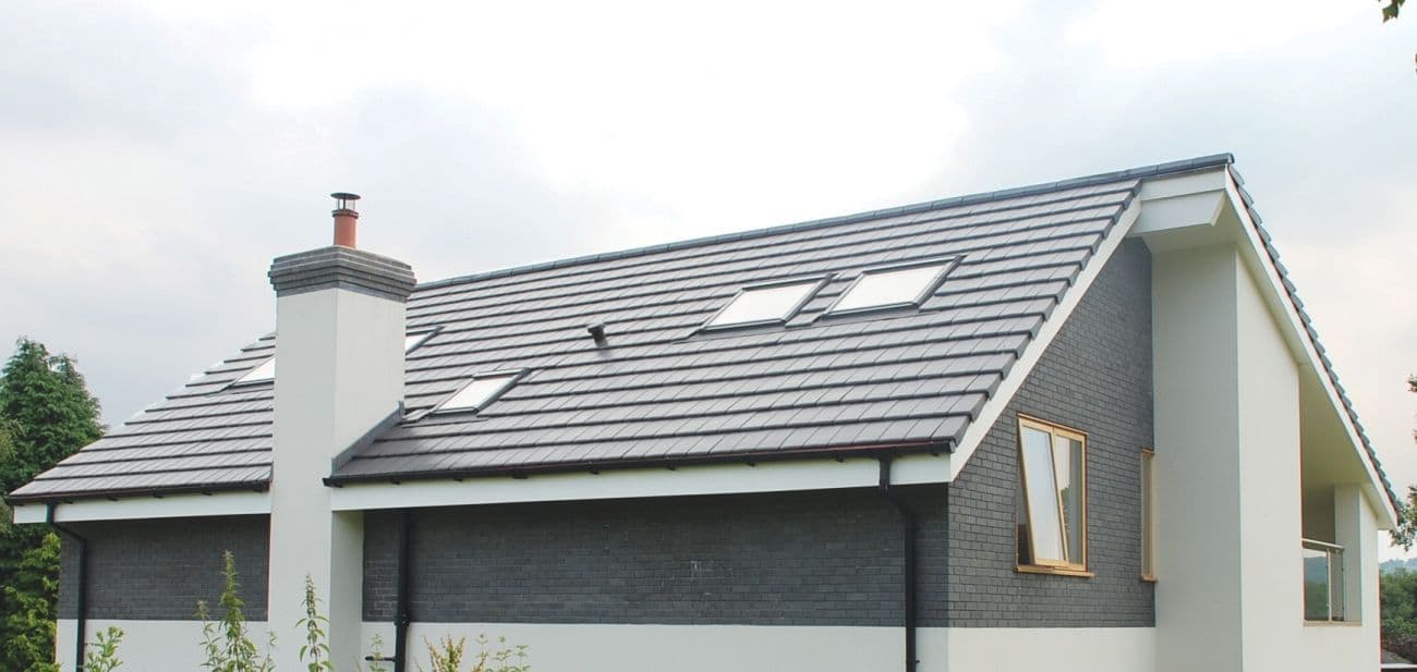 Crest G10 Tiles : Clay interlocking low pitch roof tiles 10° - All colours