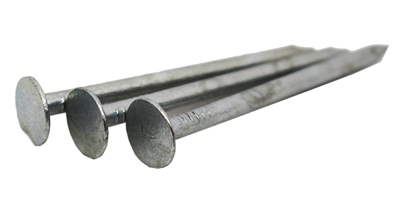 Galvanised ELH Roofing Clout Nails - 2.5kg Bags