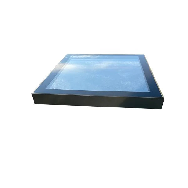 Infinity Framed Flat Glass Rooflight - Tripled Glazed
