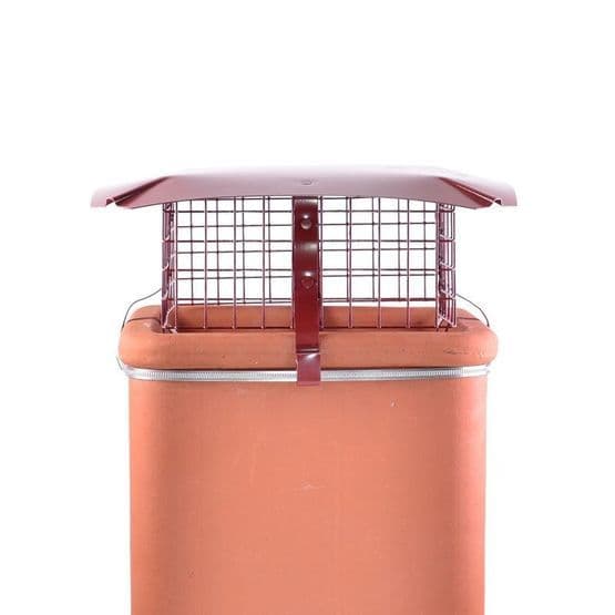 Birdguard Square Chimney Cowl - Gas