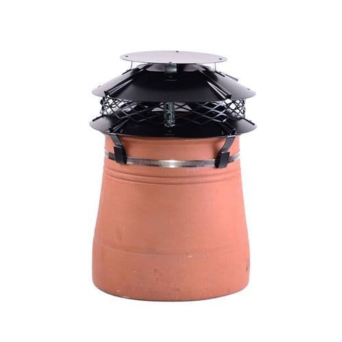 UFO Multifuel Round Chimney Cowl