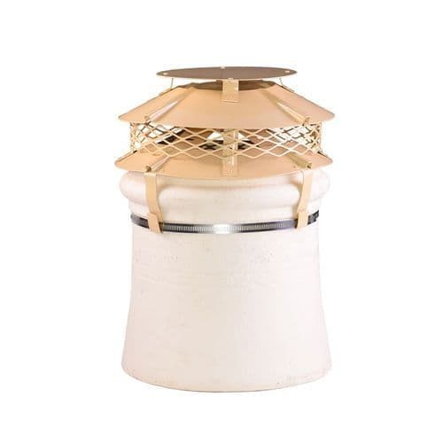 UFO Multifuel Round Chimney Cowl