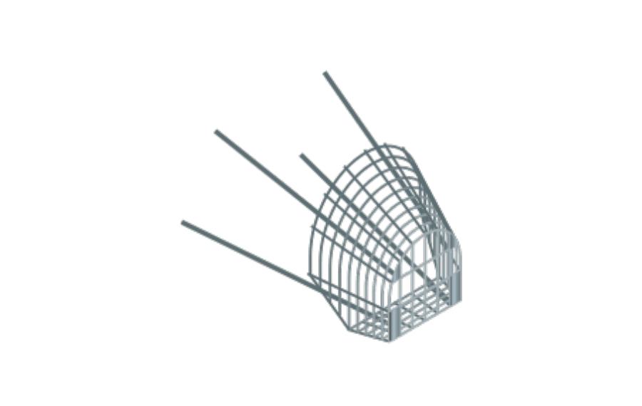 Ryno TPH-LG Horizontal Drainage Outlet Leaf Guard - 100 x 110mm