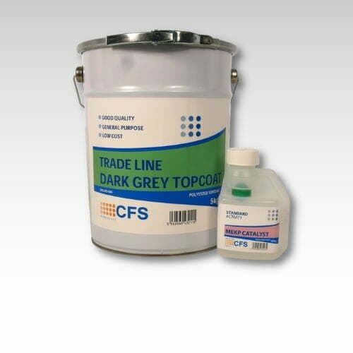 Trade Line GRP Roofing Topcoat Paint & Catalyst
