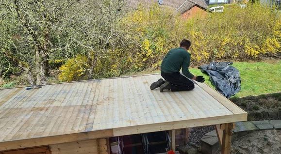 How to Felt a Shed Roof