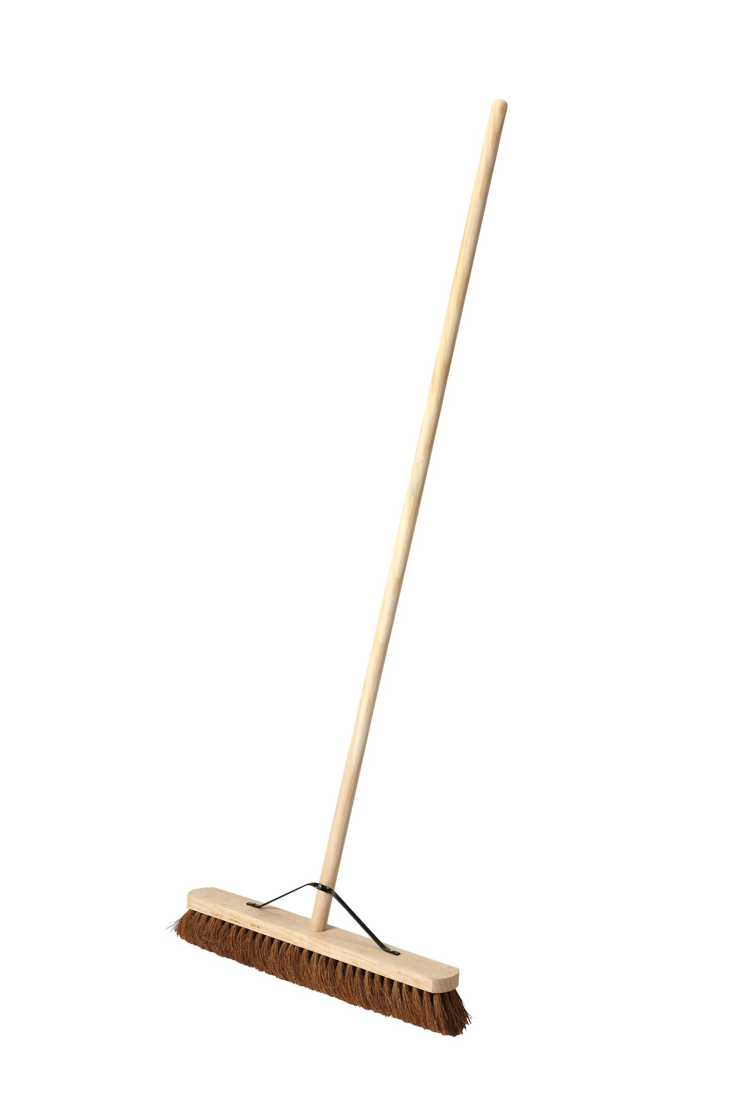 Bassine Stiff Broom with Wooden Handle