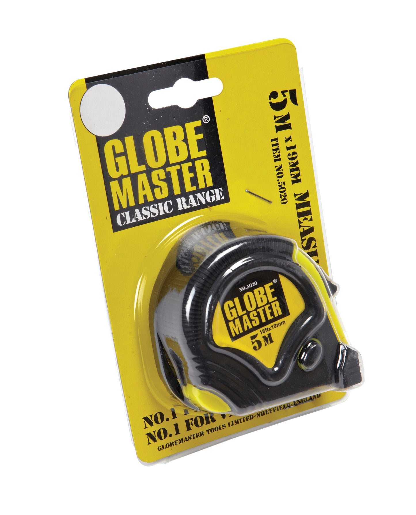 Globemaster Hi-Vis Roofer Tape Measure