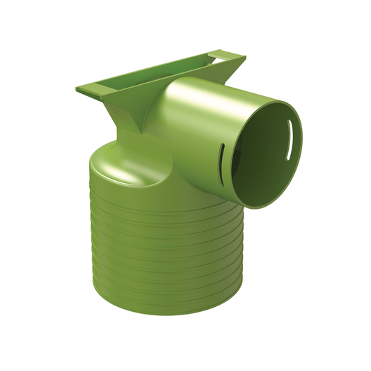Ubbink Air Excellent AE34C 125mm 90° Valve Adaptor