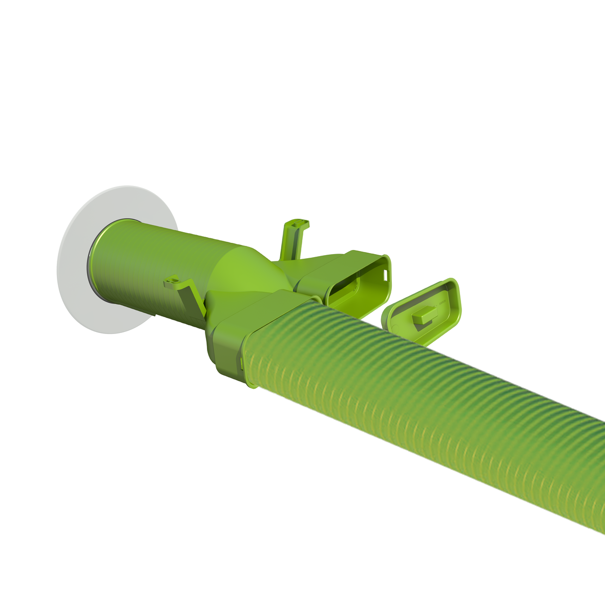 Ubbink Air Excellent AE55SC Valve Adaptor 125mm 180°