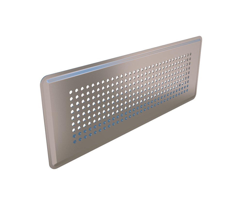Ubbink Air Excellent Stainless Steel Floor Grille