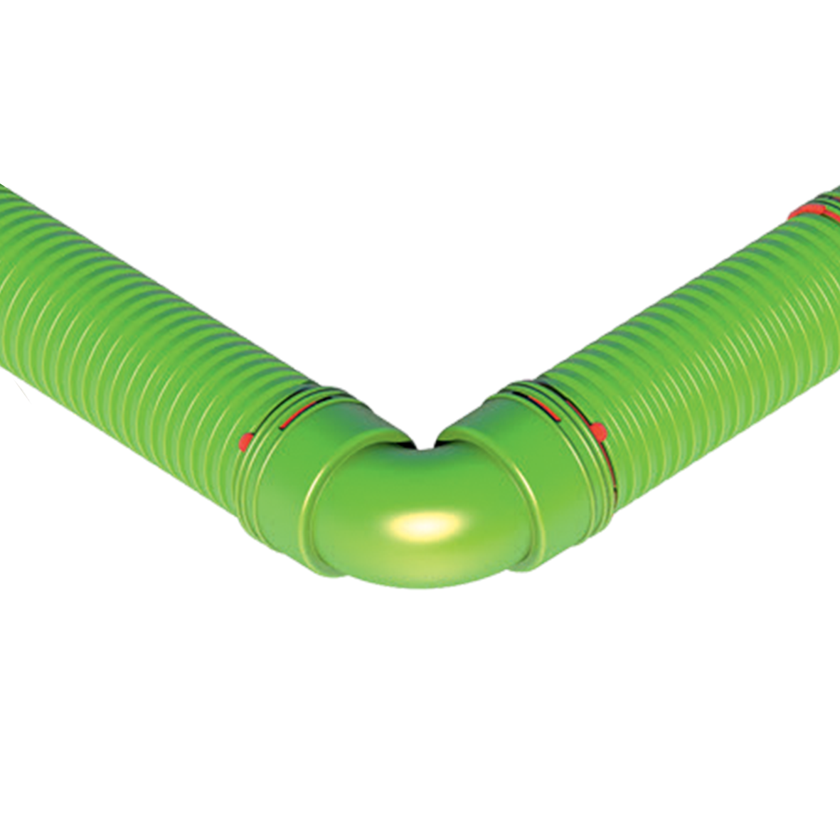 Ubbink Air Excellent AE34C 90° Bend for Semi-Rigid Ventilation Ducting