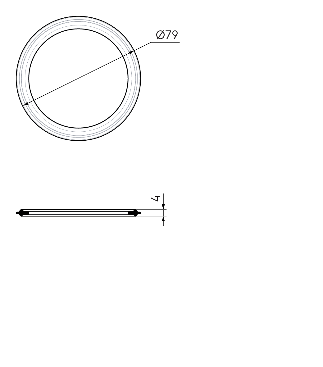 Ubbink Air Excellent AE34C Seal Ring – Pack of 10