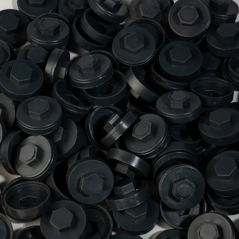 19mm Colour Screw Caps – Bag of 100