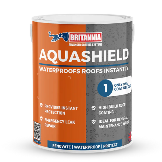 Britannia Paints Aquashield Roof Coating & Repair