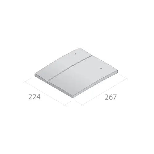 Marley Ashmore Three Quarter Handed Roof Tile – Left or Right Handed