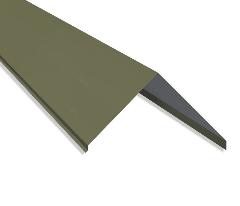 Barge Corner Angle Flashing – 90° Polyester Painted Finish, 3m Length