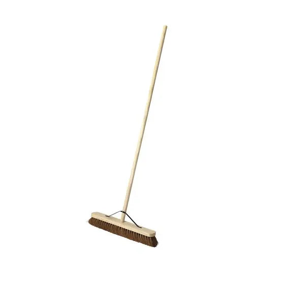 Coco Soft Broom with Wooden Handle
