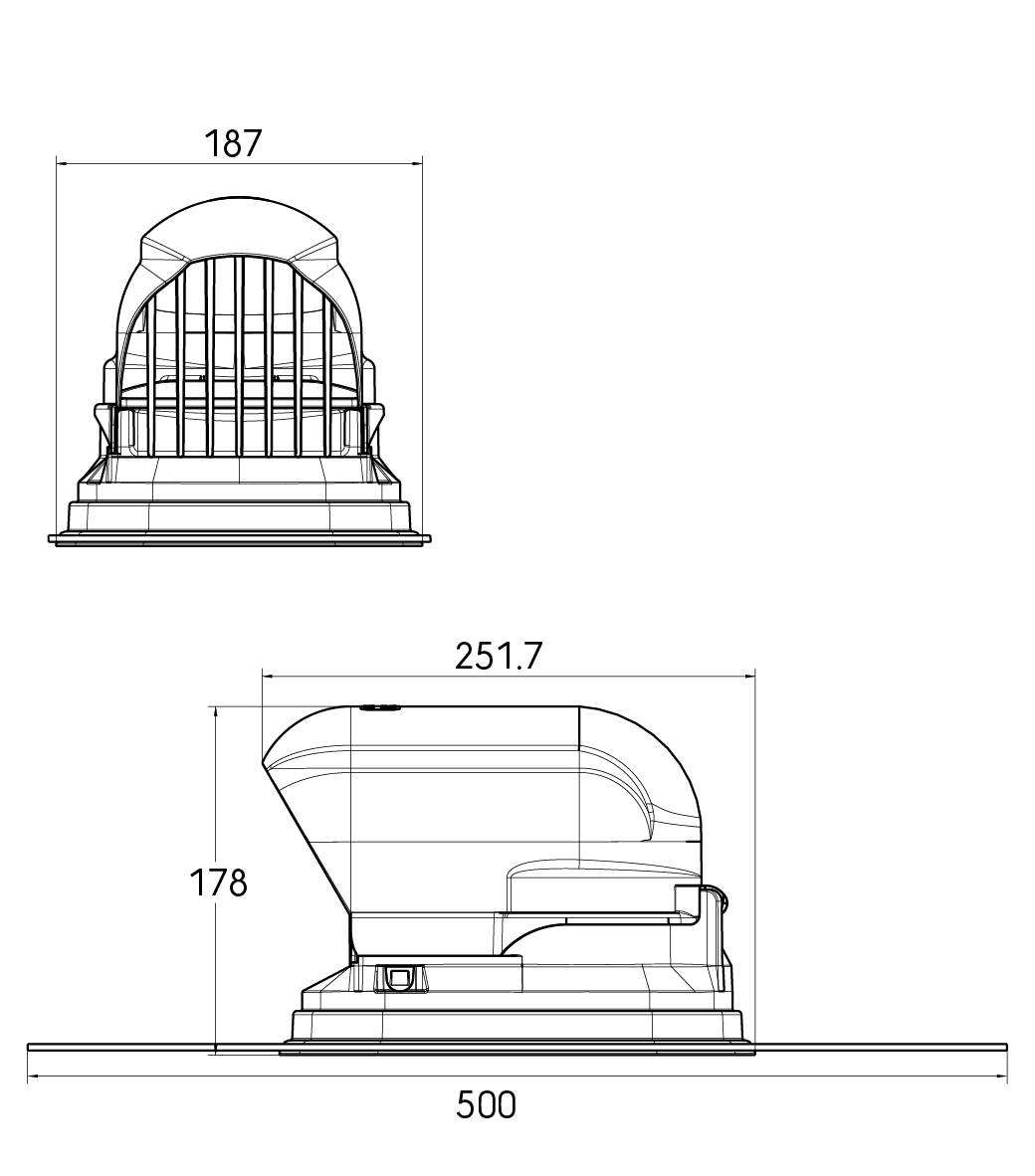 Ubbink Ubiflex Cable & Duct Entry For Pitched Roofs