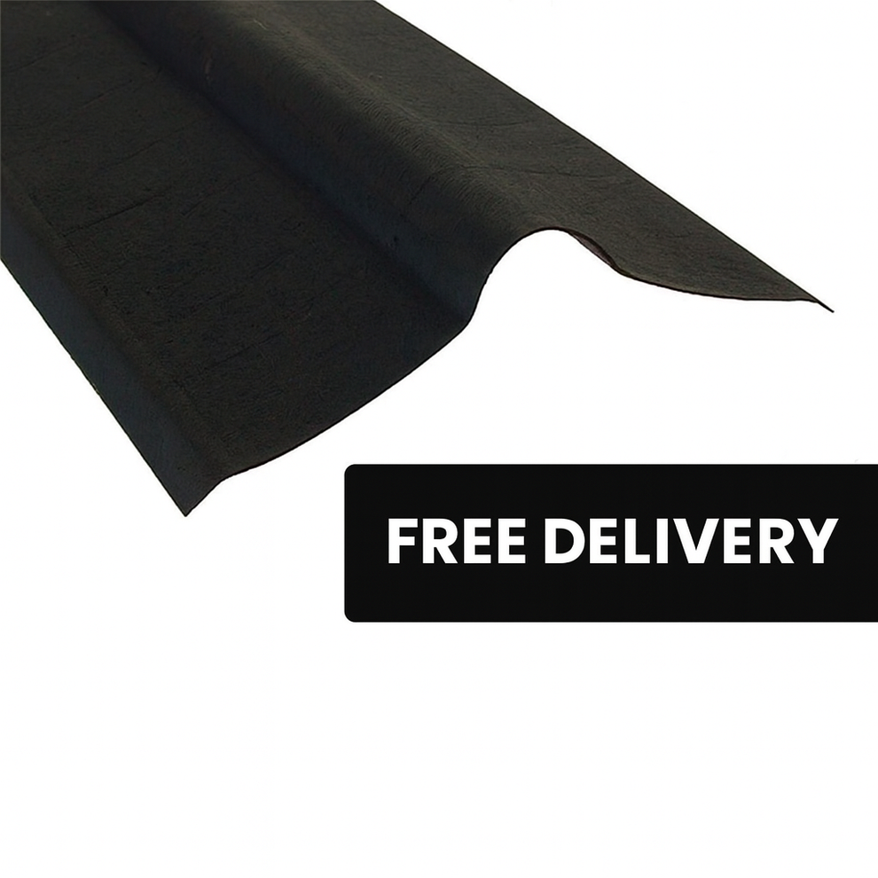 Coroline Corrugated Bitumen Ridge Flashing – Flat Roofing Systems