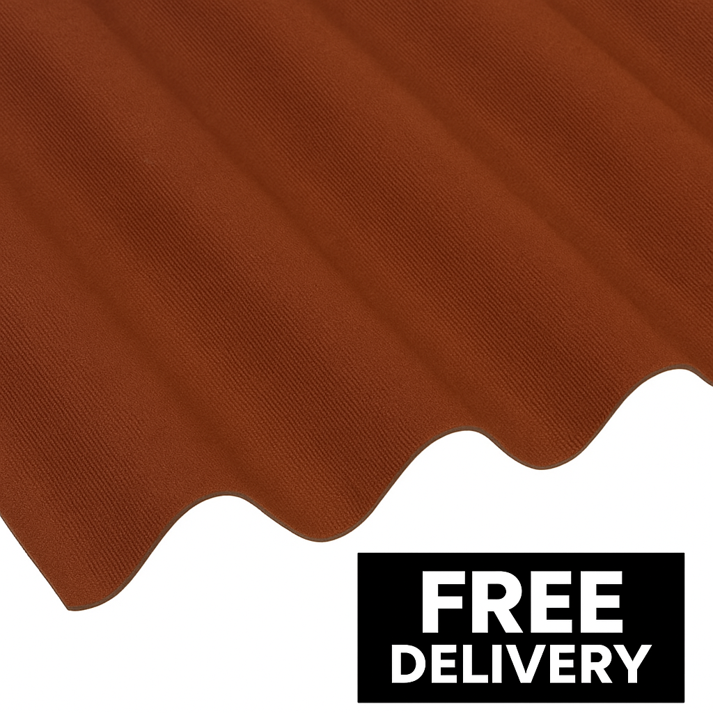 Coroline Corrugated Bitumen Roofing Sheet – 2000mm x 950mm