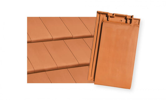 Crest G10 Clay Interlocking Low Pitch Roof Tiles 10° - All Colours