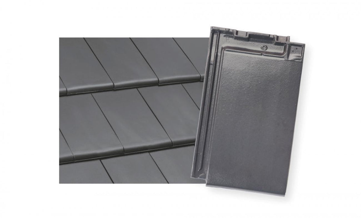 Clay Interlocking Ridges Crest G10 Tiles Clay interlocking low pitch roof tiles 10 - All colours ...