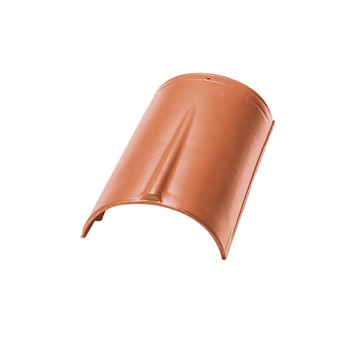 Tapered Ridge Crest Clay G10 Tapered Ridge Tile – Flat Roofing Systems