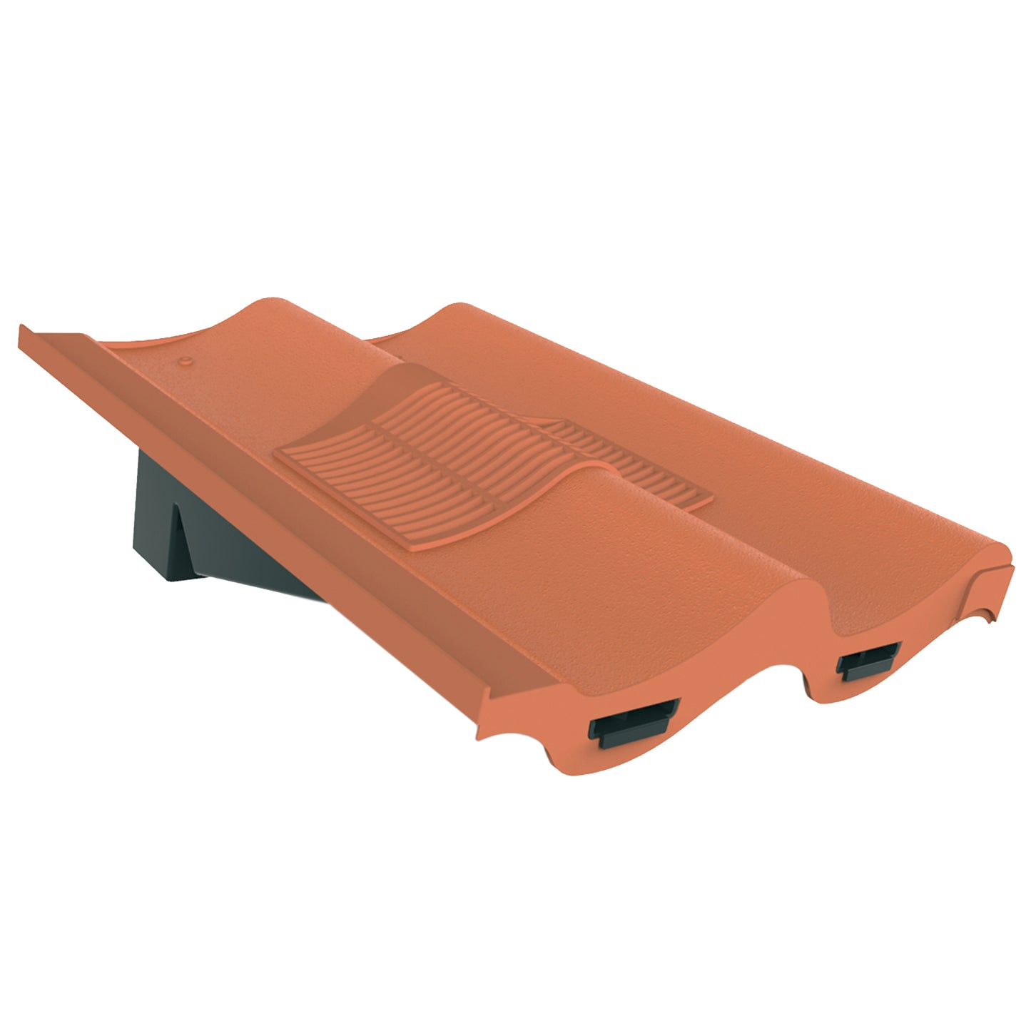 Double Pantile Roof Tile Vent with 110mm Pipe Adaptor