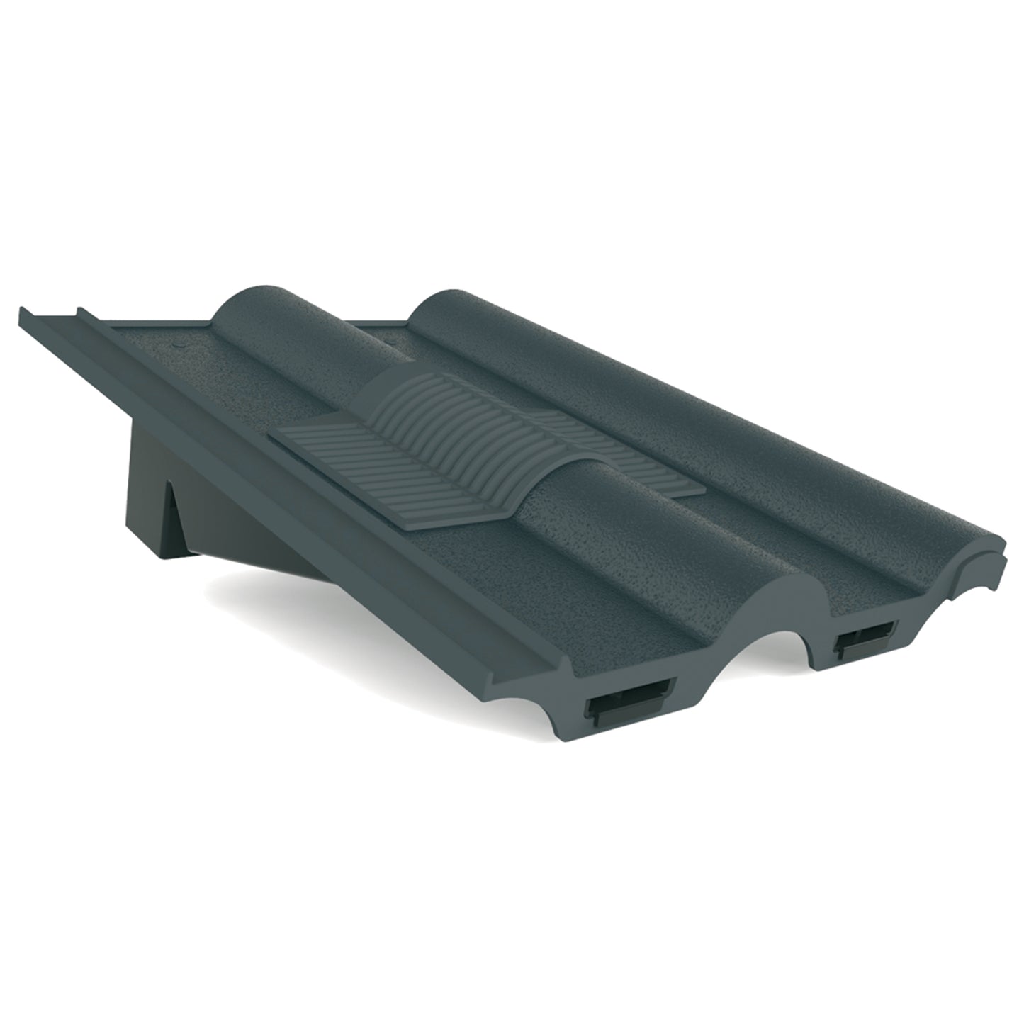 Double Roman Roof Tile Vent with 110mm Pipe Adaptor