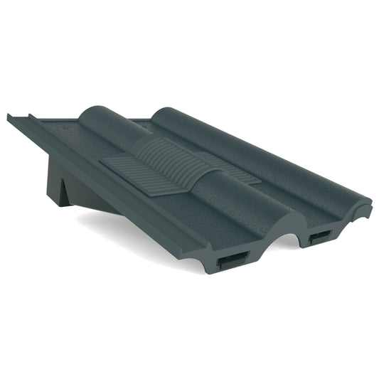 Double Roman Roof Tile Vent with 110mm Pipe Adaptor