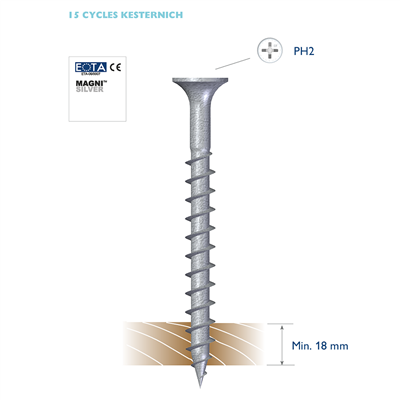 Eurofast EDS-H Roofing Screw for Timber Substrates