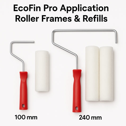 EcoFin Pro Application Roller Frames & Refill Sleeves