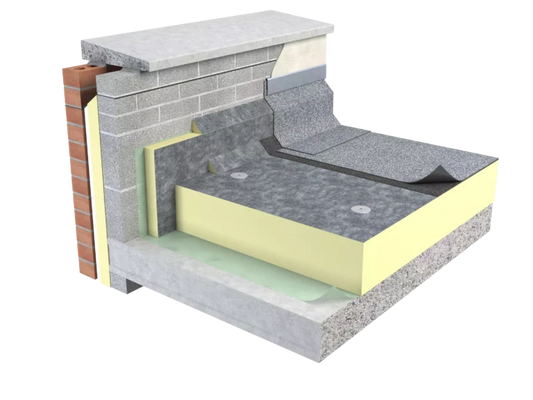 Unilin FR/BGM Flat Roof Insulation Board Packs for Bitumen, Single Ply & Liquid Roofing Systems