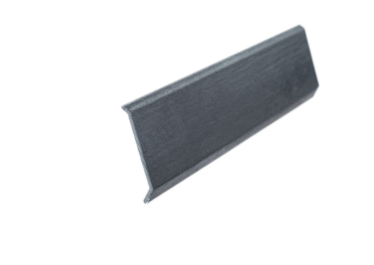 Paptrim GRP Termination Bar – 2.5m Black C-Profile